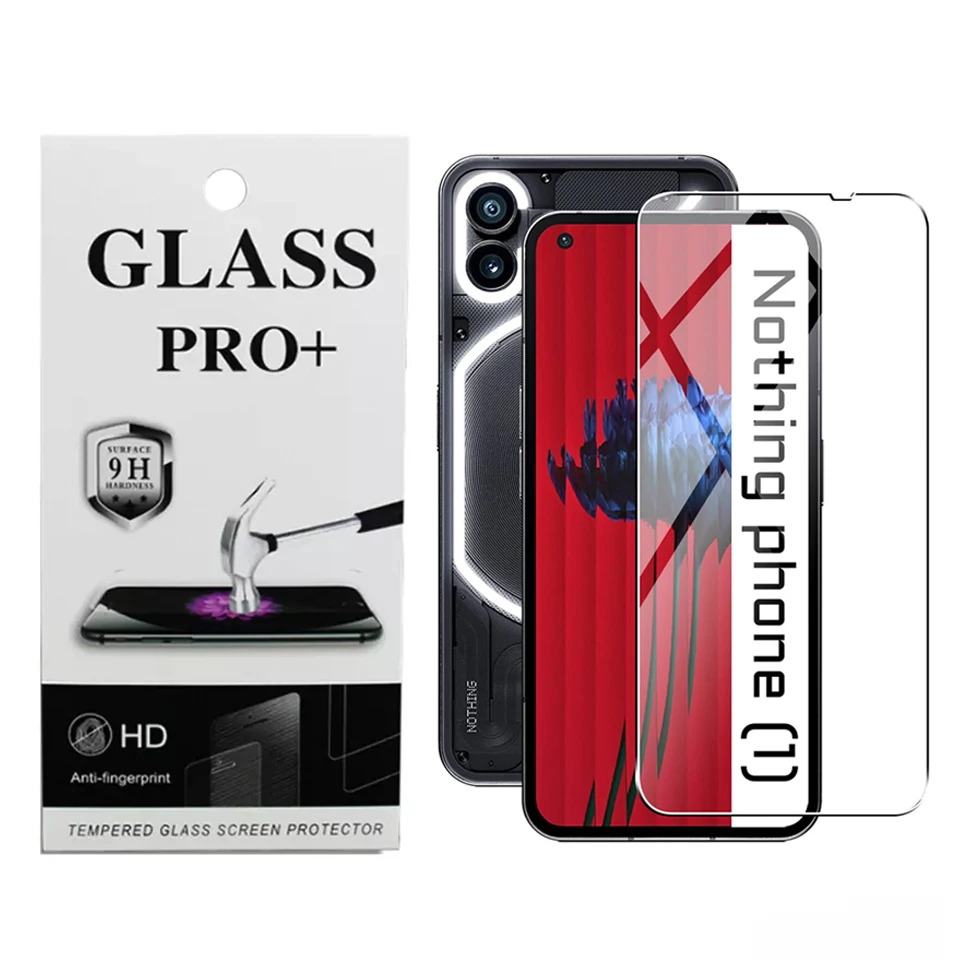 Premium Quality Transparent 9H HardnessTempered Glass Screen Protector For Nothing Phone 1