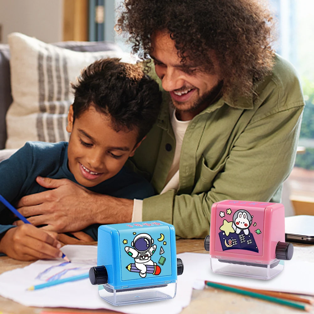 Hot Sale Educational Math Practice Digital Teaching Roller Stamp Kids Learning Maths Roller Stamp Children Maths Stamp