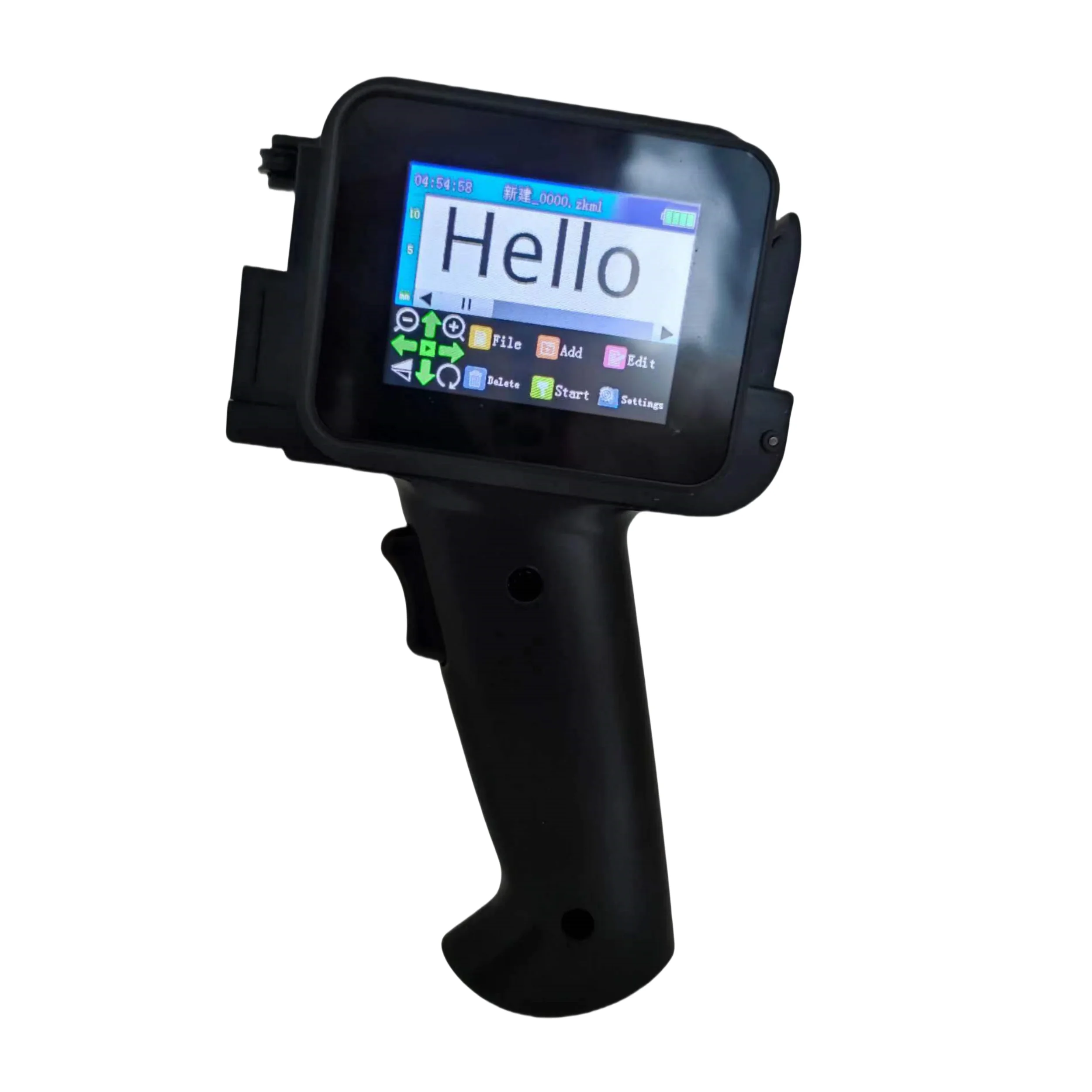 Hot Selling Mini Portable Handheld Inkjet Printer LCD Full Screen Multilingual TIJ Expiry Date Image Printing Coding Machine