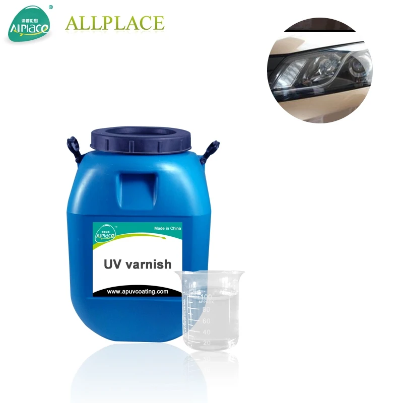 
Car Headlight Polish UV Varnish for PC Headlights 