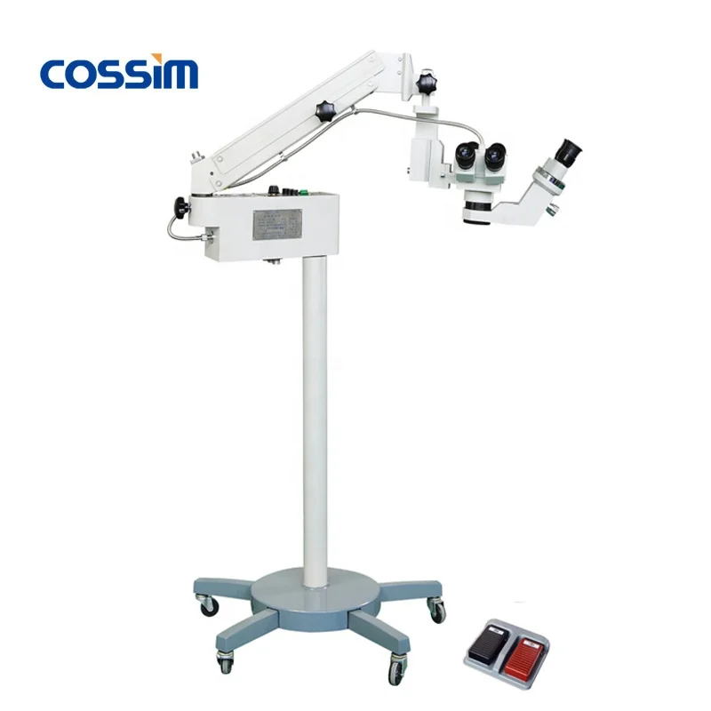 JXT-X-4 Neurosurgery Operation Ophthalmic Eye Surgery Microscope with Assistant Lens & Foot Pulley Control for Surgical Teaching