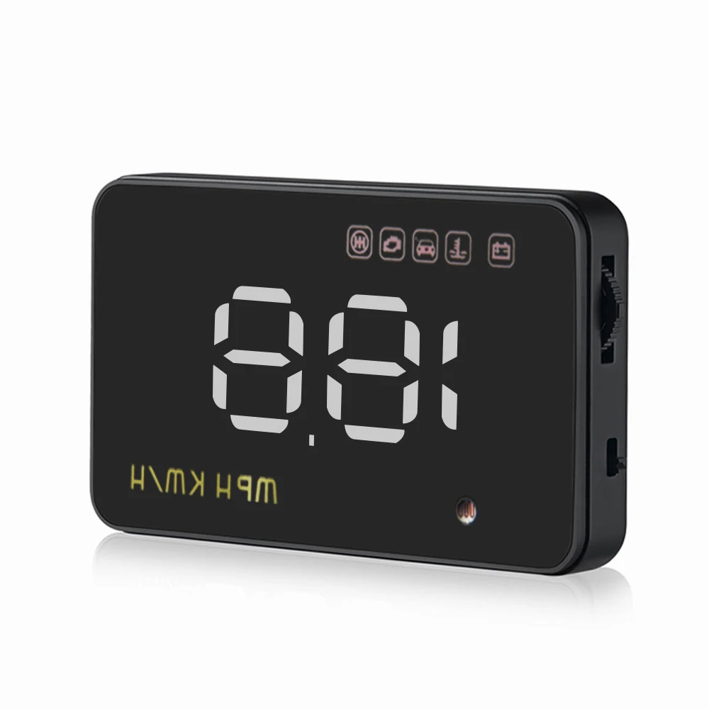 Простая версия 3 5 дюймов A1000 HUD автомобиль проектор OBD2 навигационная головка мобильного выставочного стенда для универсальных
