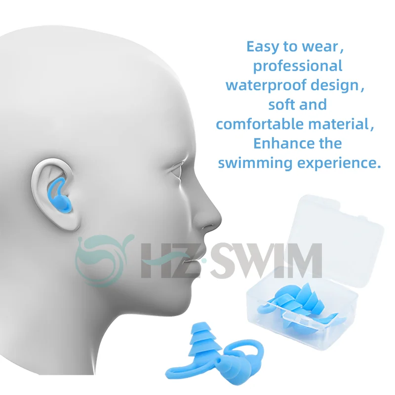 earplugs sleeping silicone Soft sleeping ear plugs Noise Reduction silicone earplugs  concert custom noise cancelling earplug