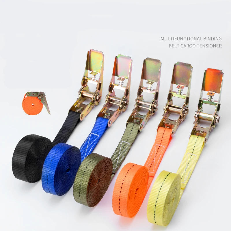 100% Polyester 50mm 75mm Webbing Strap 16200lbs Truck Lashing Belt