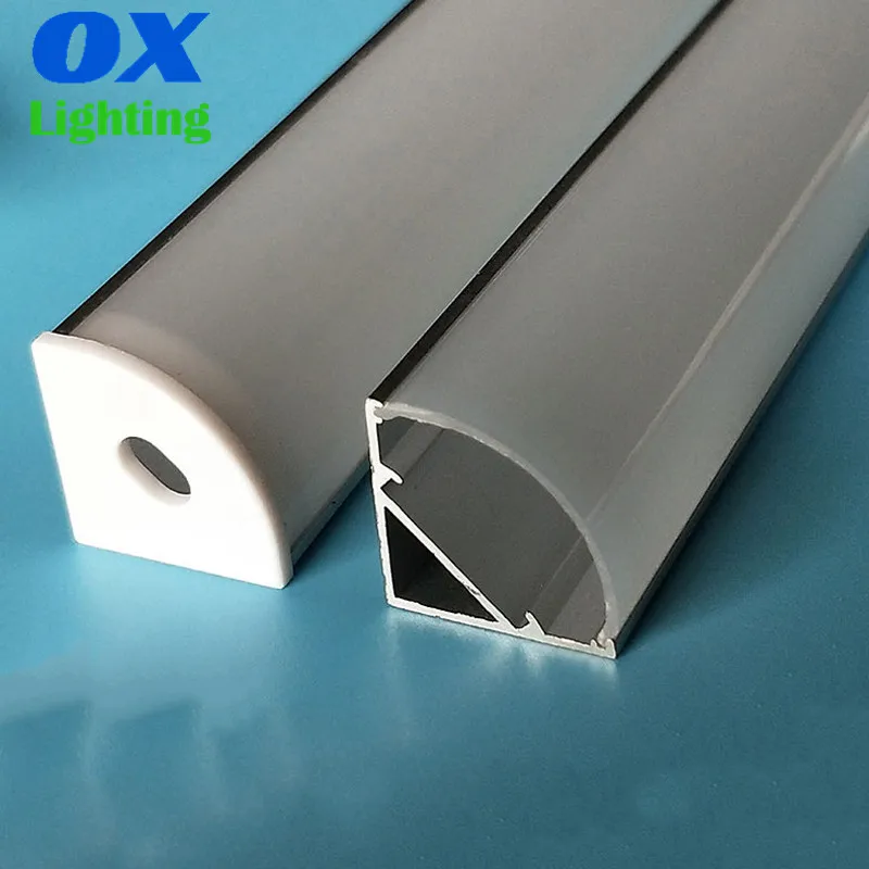 Alu Aluminium Aluminum Corner Profile 45 Degree Led Aluminium Profiles Corner Angled Linear Corner Profile For Cabinet Stair