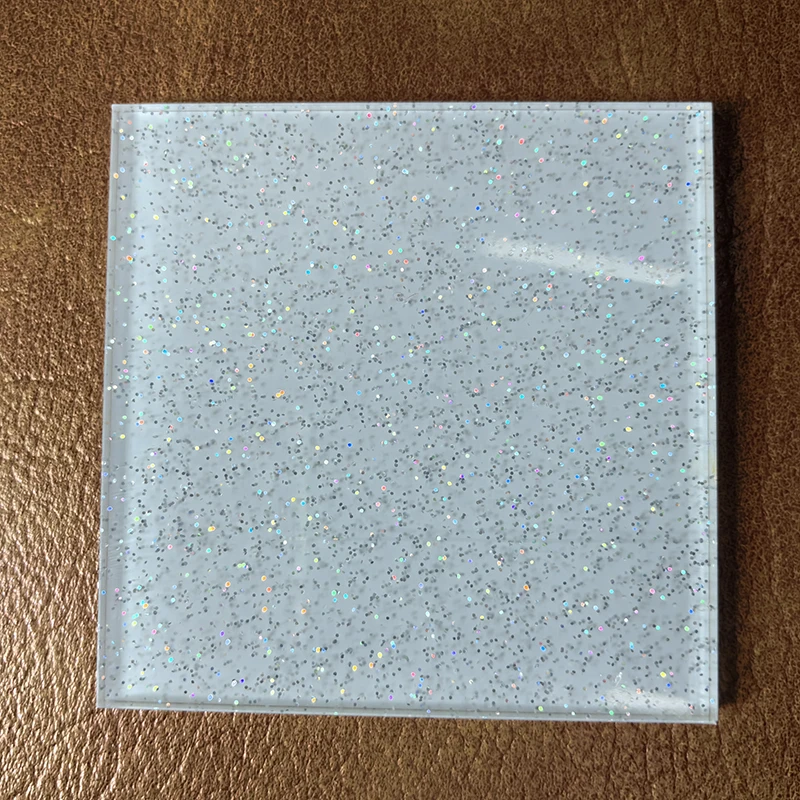 700x600mm sublimation acrylic sheet glitter effect customized cutting acrylic board original factory