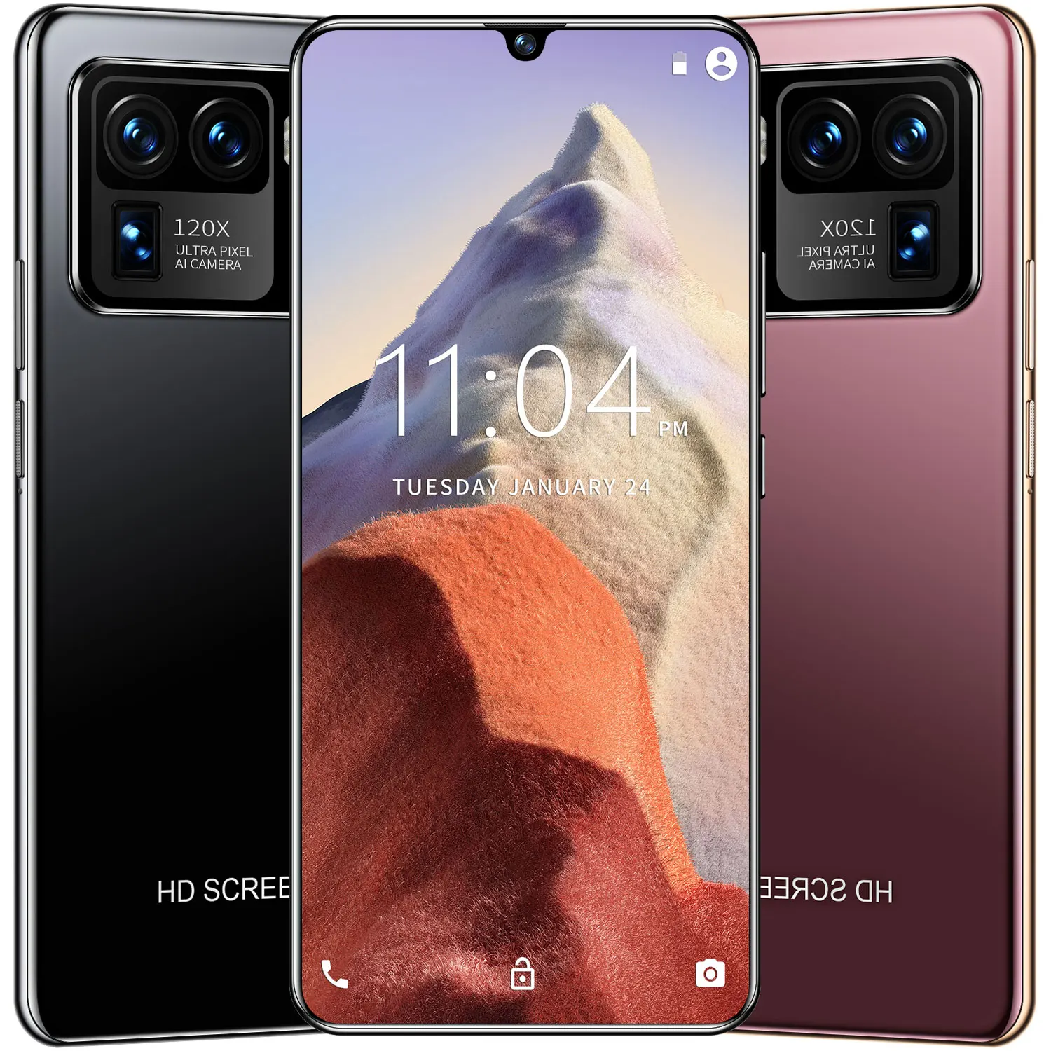  Xiao Mi 11 Ultra Smartphone 120X Ultra-telephoto SN 888IP68 Waterproof 67W Flash Charge 5000mAh