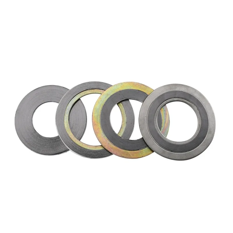 Graphite spiral wound gasket Factory Non-Asbestos Gasket Sheet Klingerit Sheet 316+Graphite Gaskets for Pressure
