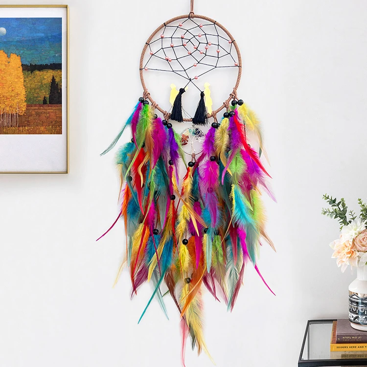 Wholesale Crystal Dream Catcher for Home Wall Decor Art Deco Design Handicraft Hanging Technique Made in China
