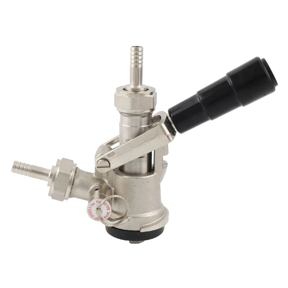 Beer Keg Coupler Sankey Tap System A D G S Type with Stainless Steel Probe Pressure Valve Homebrew Kegerator Keg Head Dispenser