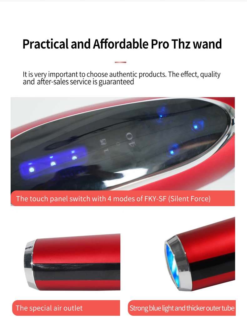 Professional pro blue light therapy treatment quantum lightwave apparatus blow dryer terahertz wand