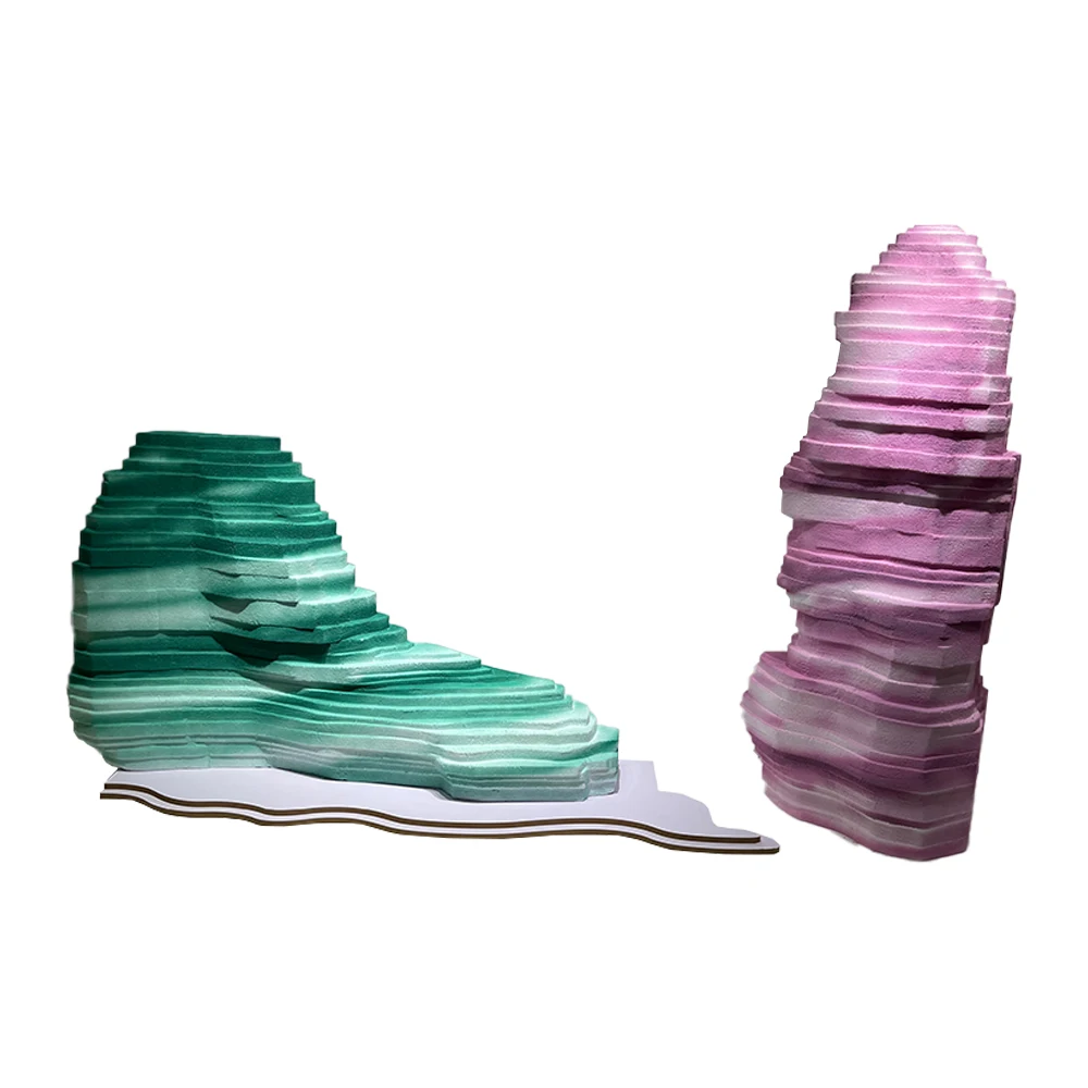 
Custom Window Display Props Garden Decoration Props Rockery Styrofoam Display Props 