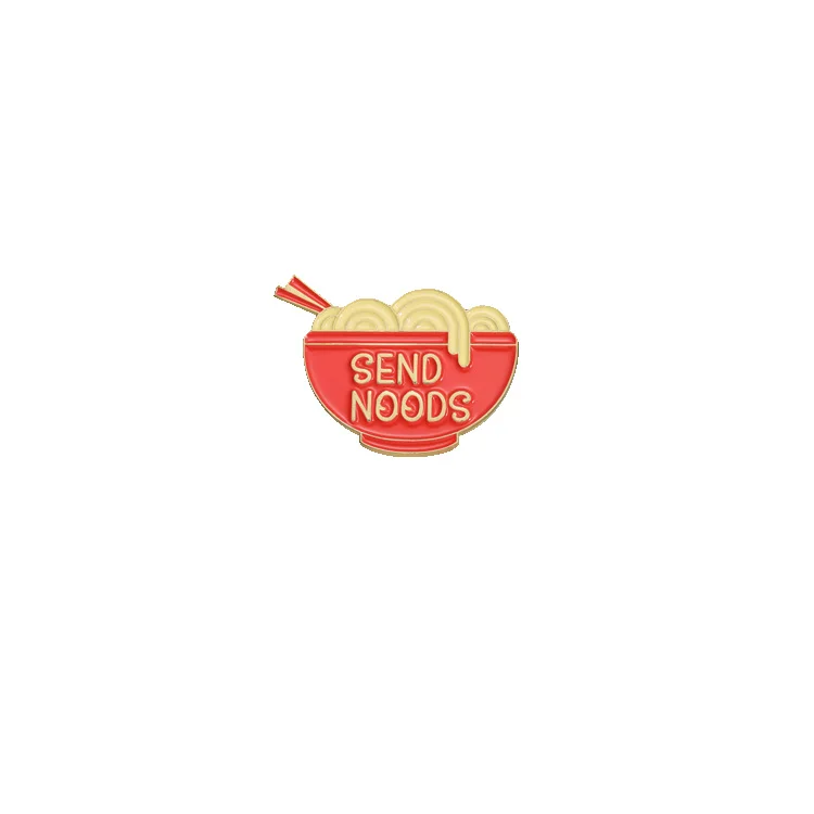 Wholesale Manufacture Snack food Caloric food Enamel Custom Hamburger Pizza Noodles French fries Chicken Popcorn Alloy