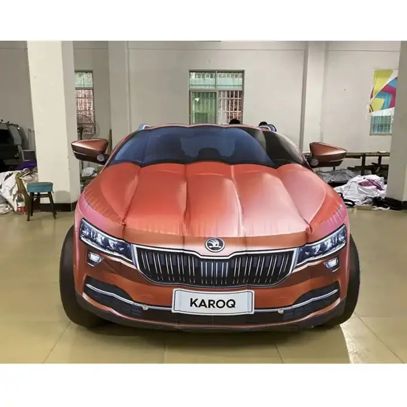 Новый дизайн рекламный надувной воздушный шар надувная модель автомобиля для продажи