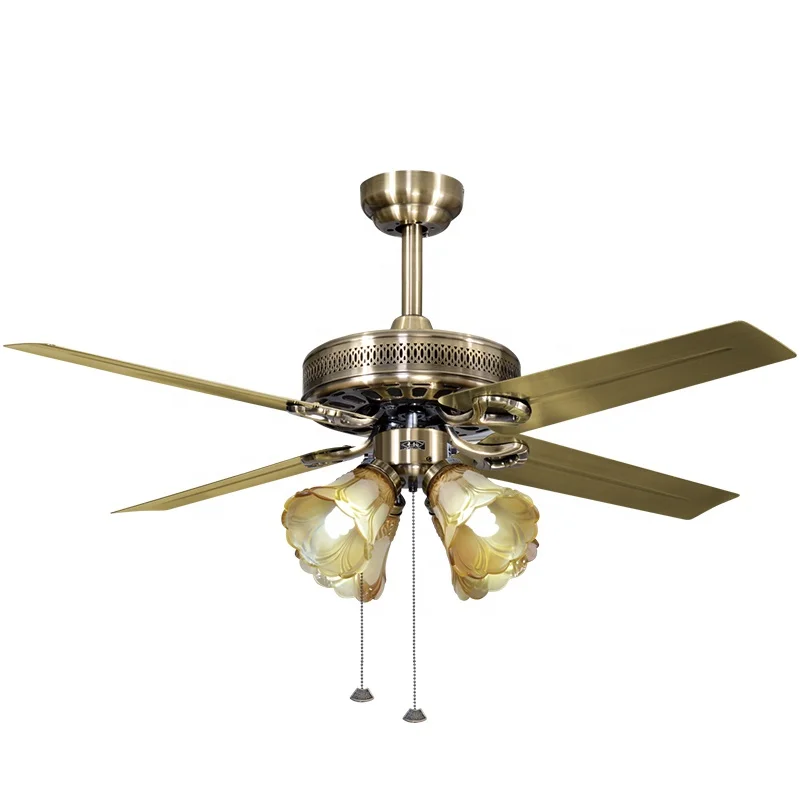 Decorative Bearing Price Trend Dimmable LED Light Inverter Ceiling Fan with Light and Remote Fan Ceiling Light