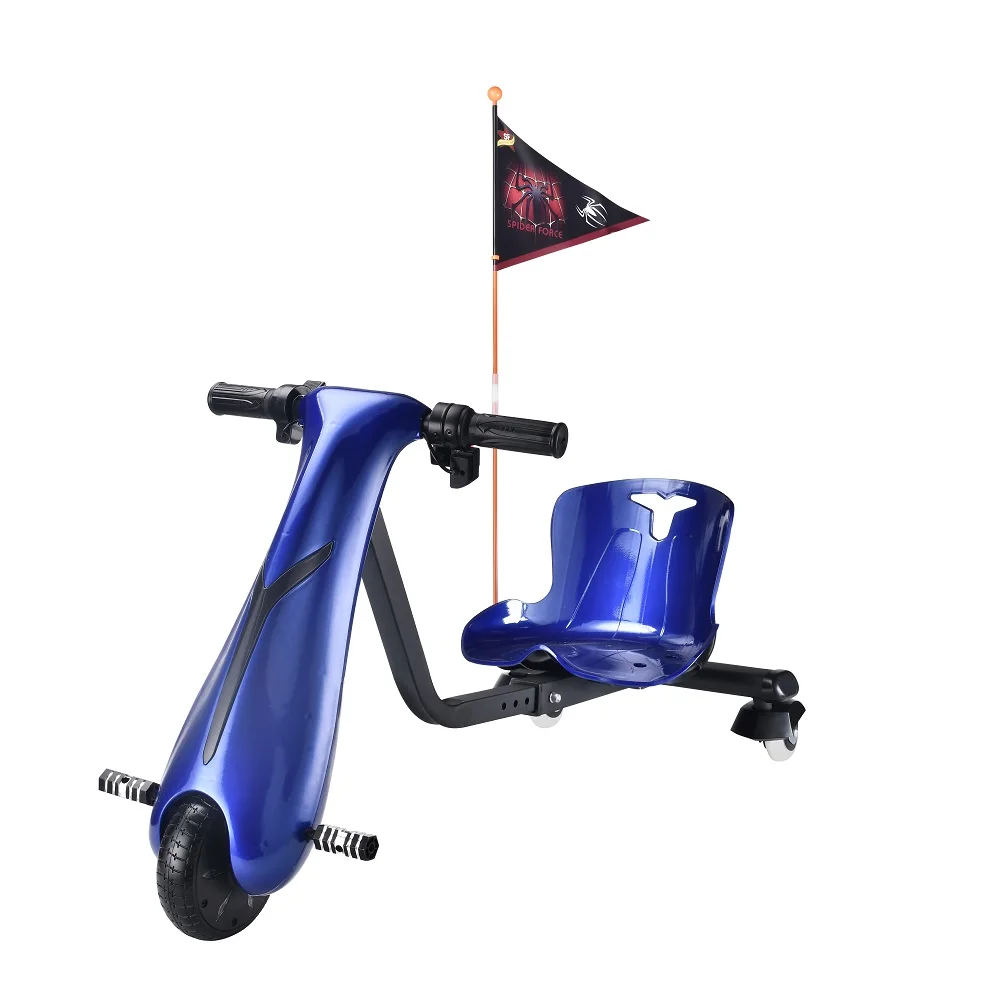 Mini Elephant Crazy Go Electric Drift Trike Scooter Motor 3 Wheel 36V Lithium Battery Adjustable Speed Drifting S