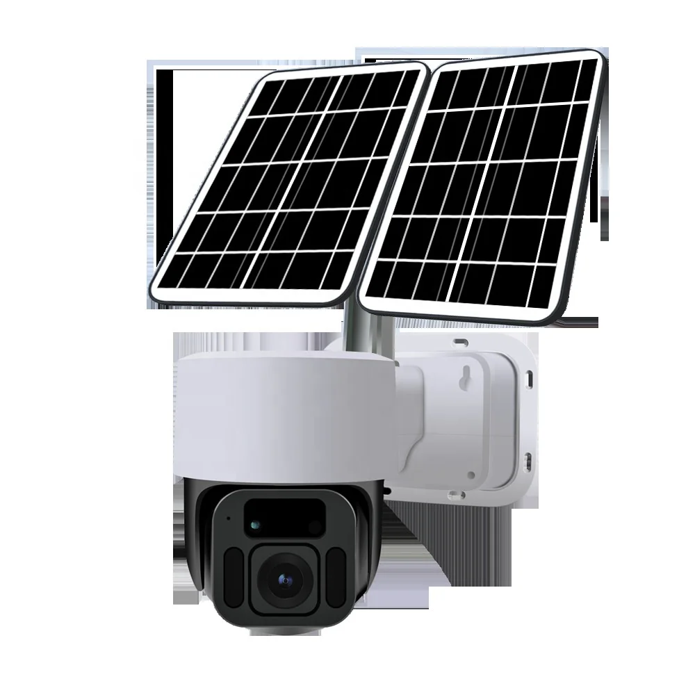 1080p color night vision battery outdoor smart small wireless 2MP ptz surveillance wifi solar cctv camera