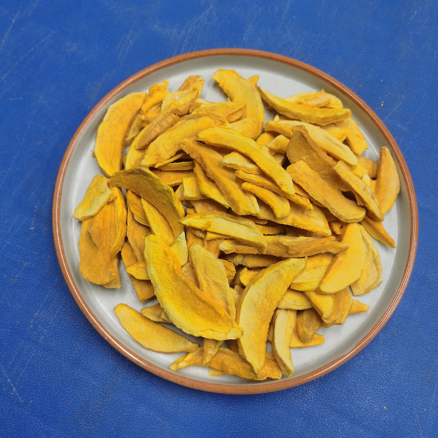 Hot Selling Freeze Dried Mango Strips Sugar Free Yellow FD Mango Chunks