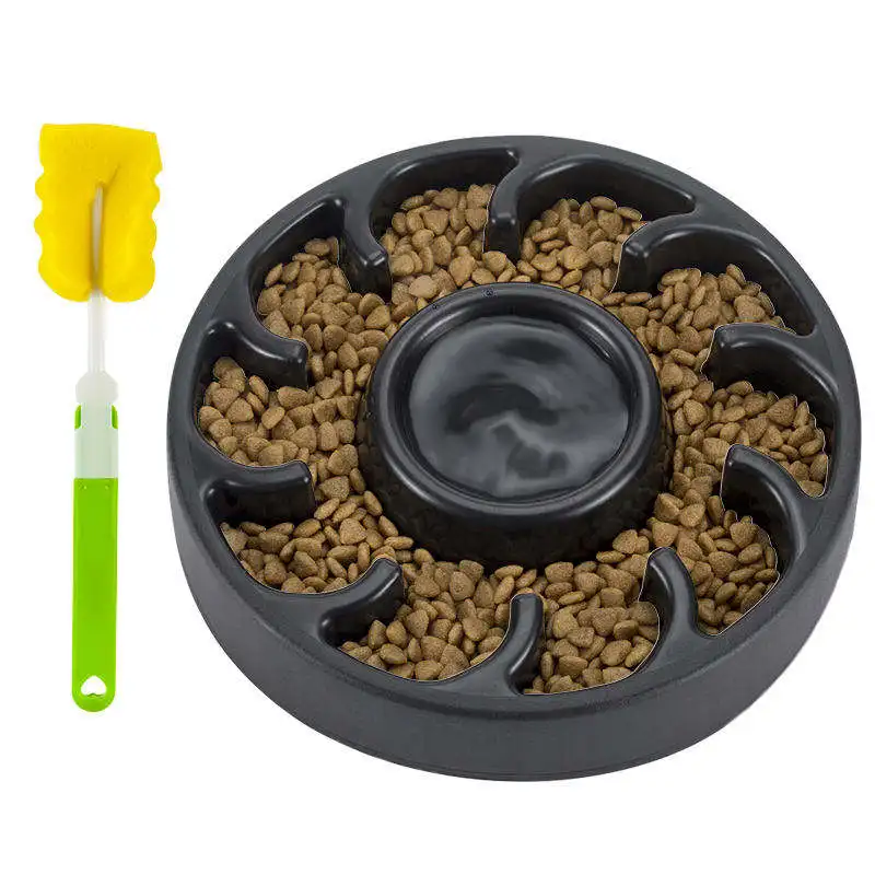 Factory Wholesale Pet Food Bowl Easy To Clean Dog Feeding Bowls Top Quality Slow Feeder Pet Dog Bowls
