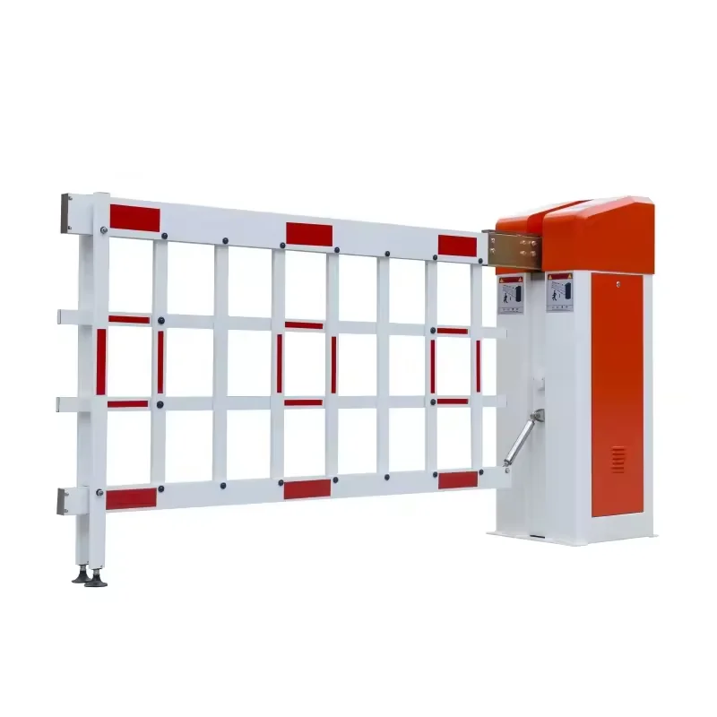 1.5s High Speed Heavy Vehicle Duty Airborne Barrier Gate Automatic Boom Gate Barrier For Driveway