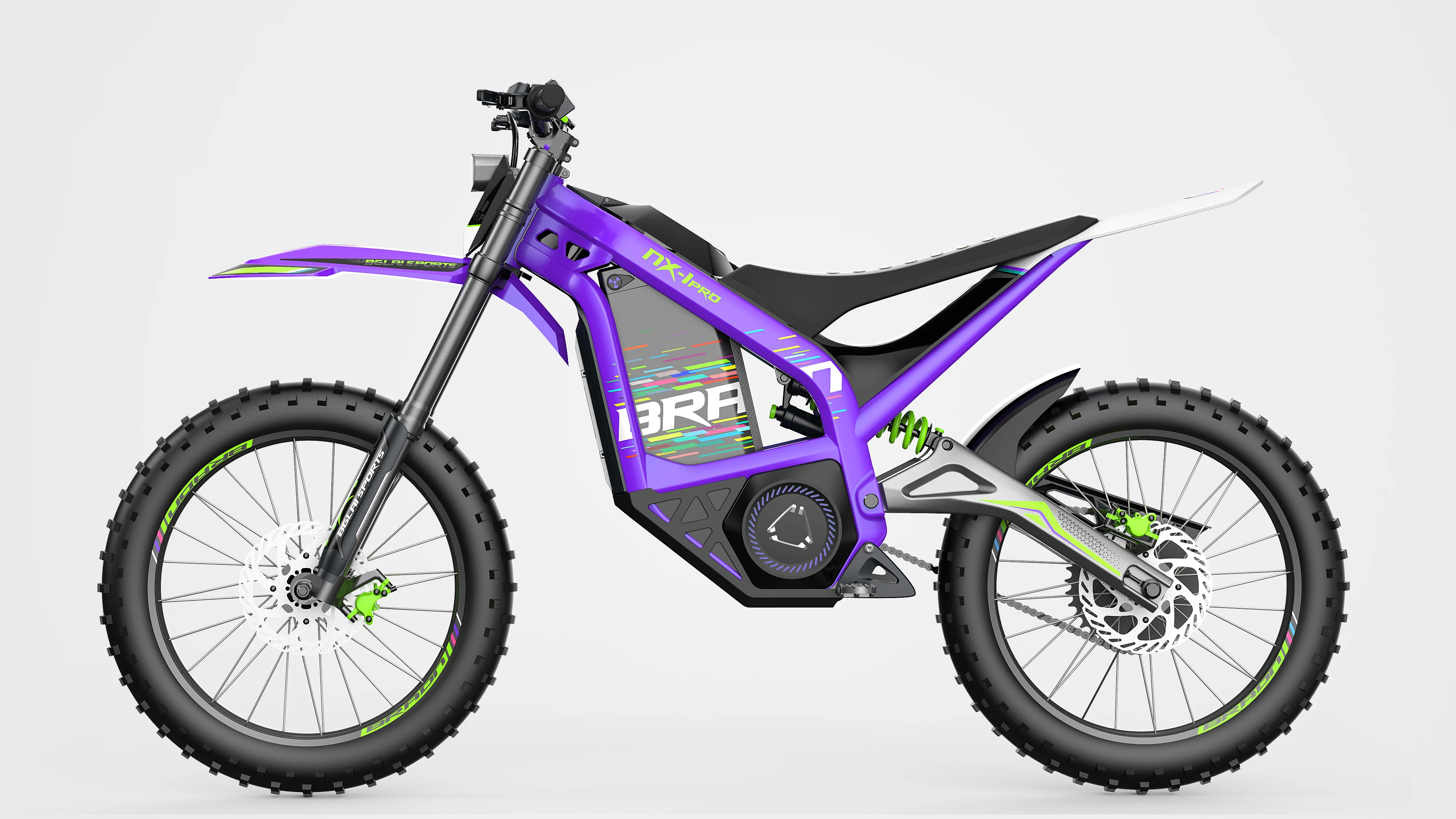 Say Yeah Electric Motocross Bicicleta Electrica High Power 72V3000W Mid Drive Hybrid Bike