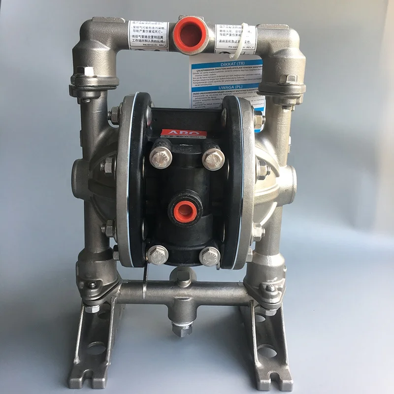 Ingersoll Rand PD05P-ASS-STT дуплексный диафрагменный насос/ARO 1/2 дюйма 316SS/ПТФЭ воздушный насос