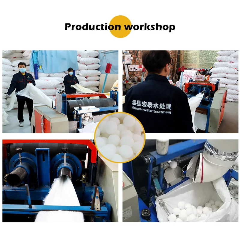 Прямая продажа с фабрики, 4-5 см, 5-6 см, фильтр для воды для бассейна, волоконный шар по низкой цене, коробка 700 г