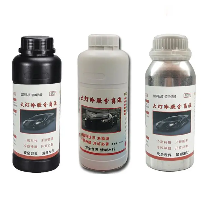 C1022 500ml Car Headlight Disassembly Kit Cold Glue Separation Liquid Lamp Replacement Auto Detail Sealant Glue Headlamp Spray