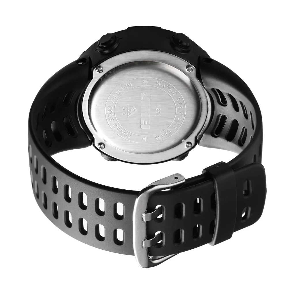 Skmei 1251 reloj deportivo mens wrist watches provete label digital sport watch for men
