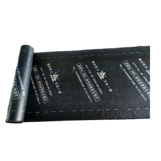 torched applied cold flexibility waterproof membrane sbs modified bitumen