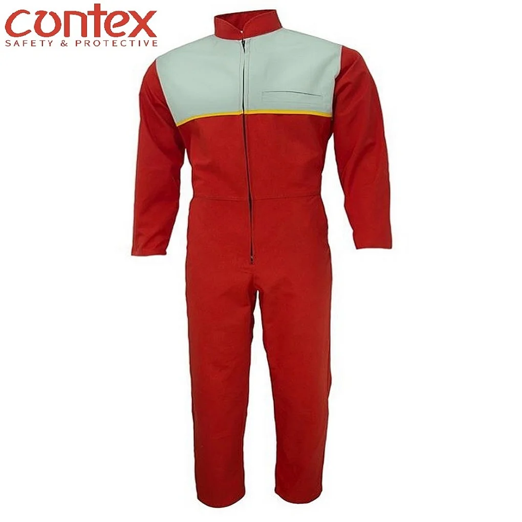
Workwear WW Costome Flame Retardant Flame Resistant FR High Visibility Hivis Protective Safety Overall Coverall 