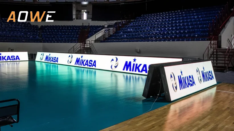 SMD waterproof outdoor Football Stadium Perimeter Led Screen display/Advertising Outdoor Led Large Screen