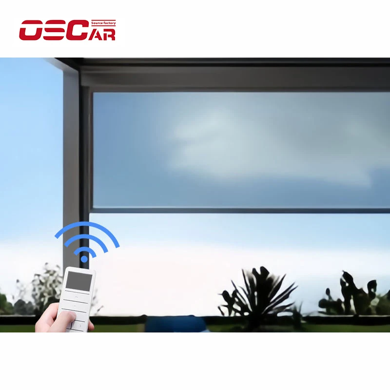 Gardens Smart Sunscreen Roller Blind Fabric Blackout Remote Control Motorized Tubular Motor for Windows