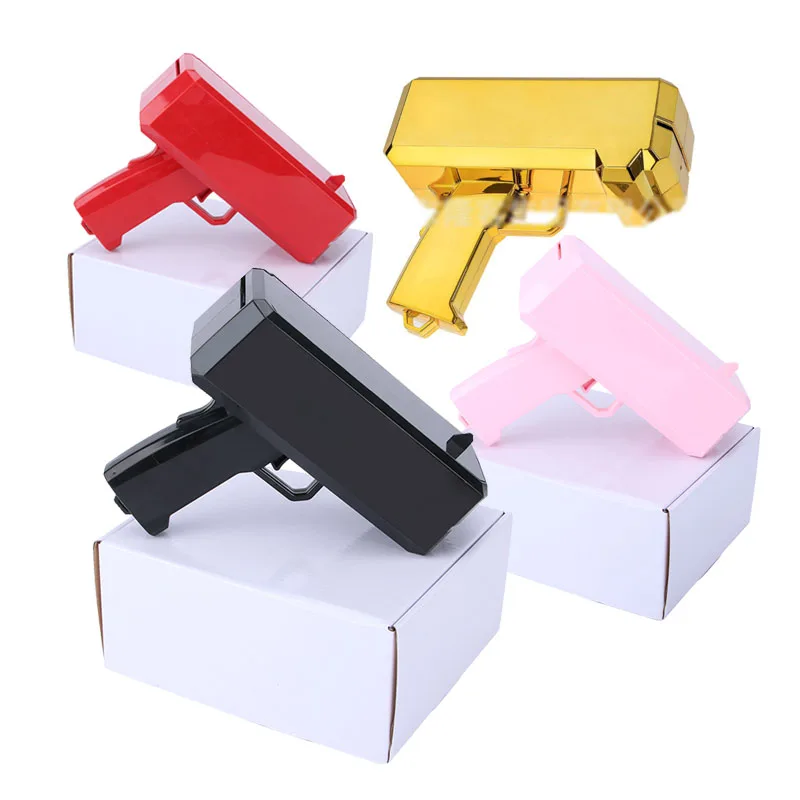 Electric money-spraying US dollar pistol machine toy props gun sprinkler wholesale shooter super cash spray