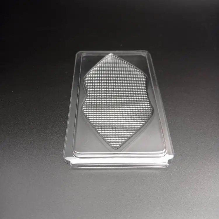 Blister Box for Eye Mask RPET Blister Clamshell for Cosemtic Bio-degardable PET Clamshell Package Clear Accetate Plastic