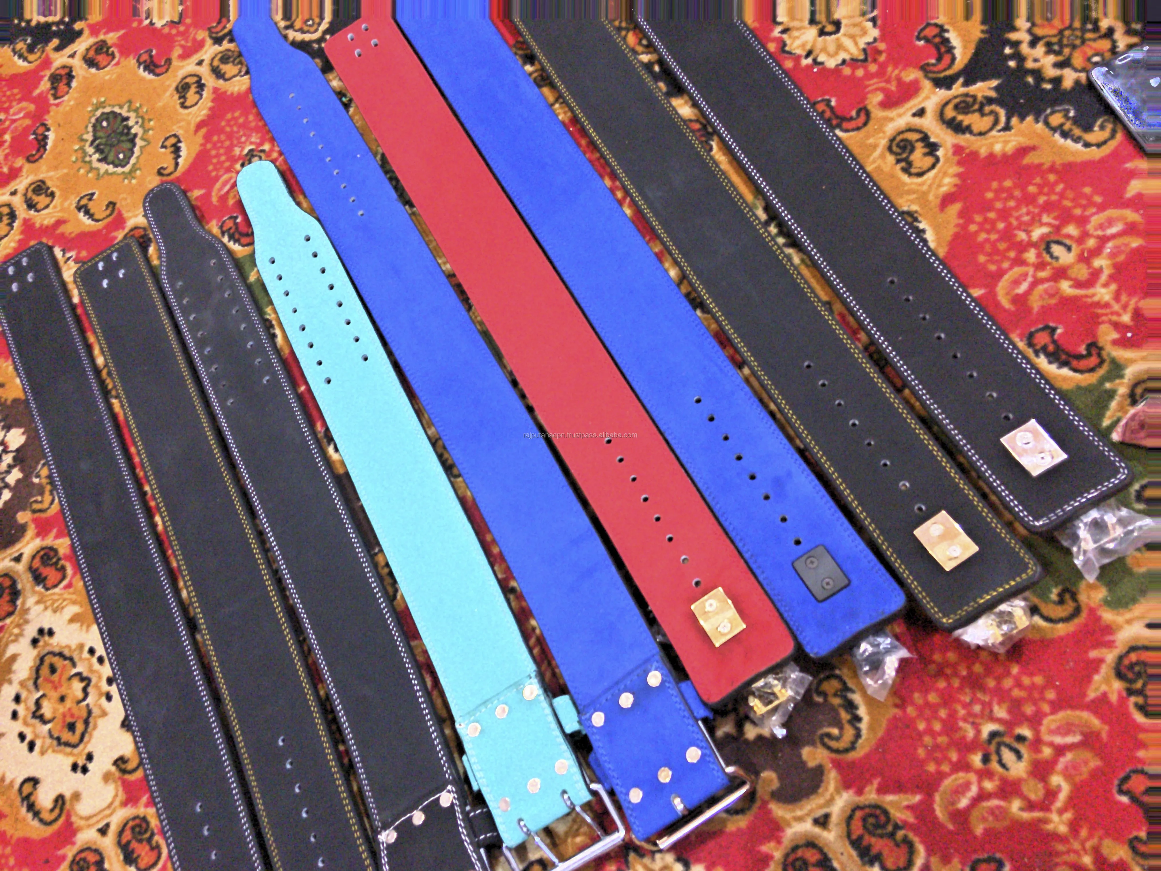 Body builder super heavy power lifting belts 10,13mm / Leather PU Belt For Gym prong| Lever buckle For Weightlifting Custom Made