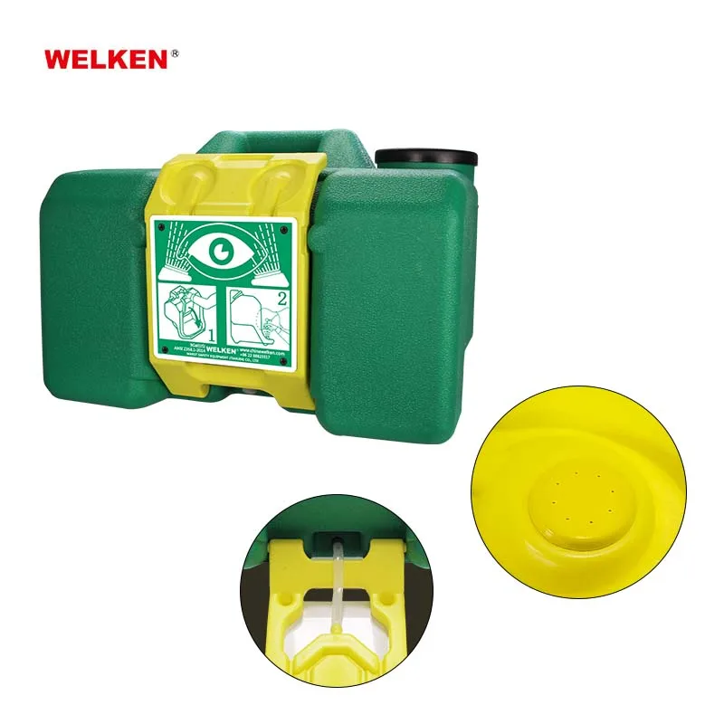 60L 35L PP plastic non-conduction Rapid Response Portable Decontamination Eye wash Emergency eye wash equipment