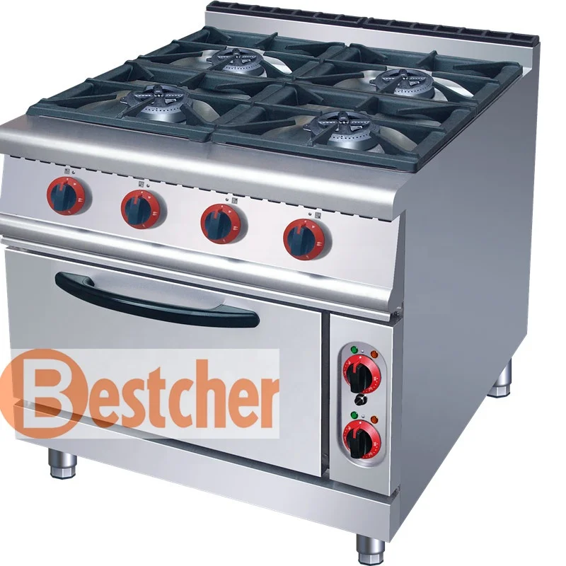 
Bestcher буфетно-кухонное оборудование 4-горелка газовая плита с электрической духовкой в американском стиле горелки, сертификат Европейского соответствия, сертификат независимого Испытательного и сертификационного EC (ROHS) по запрещению применения опас