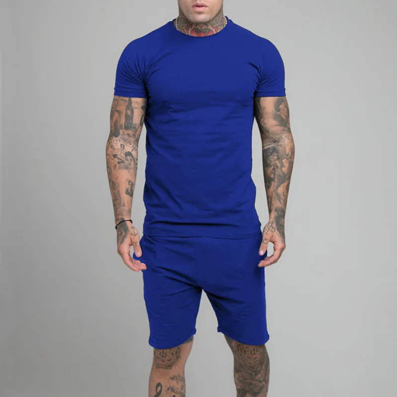Customized women summer 2 piece tracksuit short set unisex sweatsuit printed short sleeve summer shorts t shirt set for me