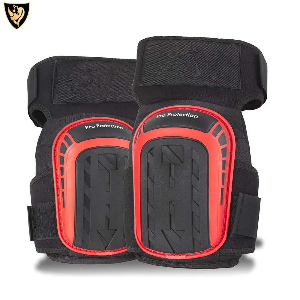 Professional Gel Knee Pads Flooring Heavy Duty Work Keen Pad Professional Protection Protect Knee,protection Hard Shell Holyfire