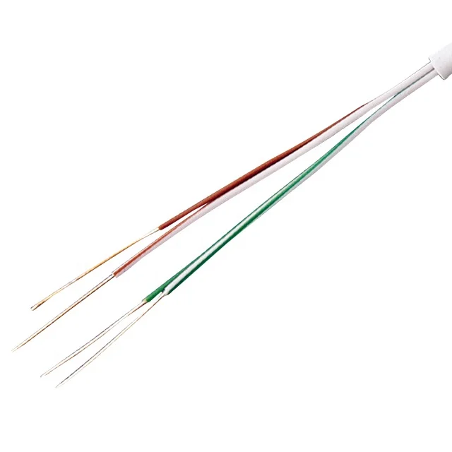 
Unshielted Phone Wire 2 Core 2C Solid Wire Round Telephone Cord Line compatible RJ11 