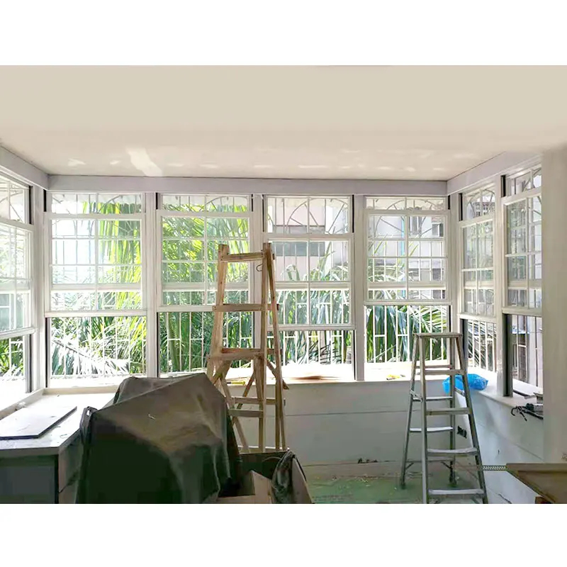 American Windows  Luxury Vinyl Double Hung Upvc Frame Custom Others Windows Type For China Window Manufacturer