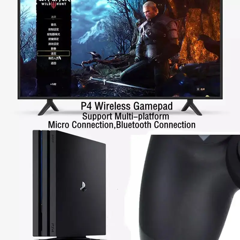 Новый дизайн беспроводной контроллер Ps4 джойстик для консоли игровой