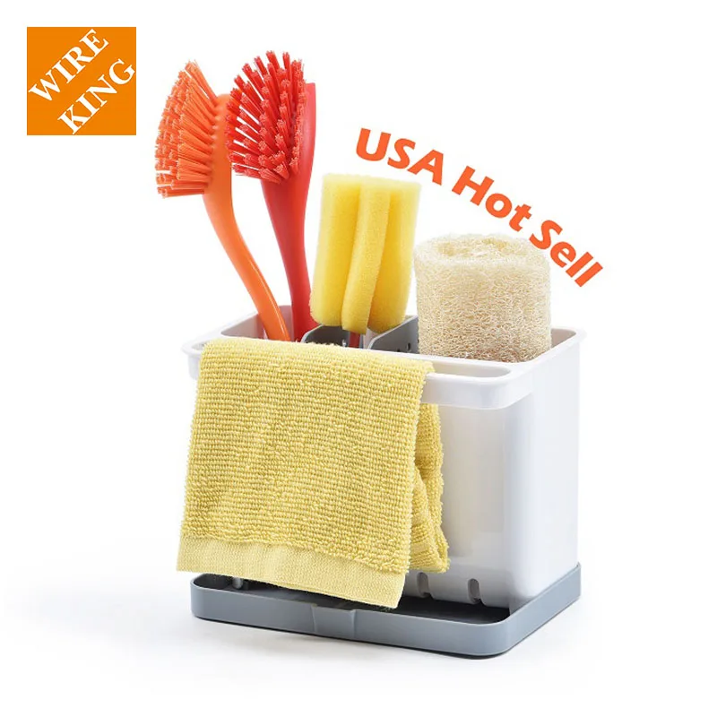 sink caddy Amazon 10% OFF kitchen sink organizer rack new plastic kitchen soap holder drying rack for sponge holder