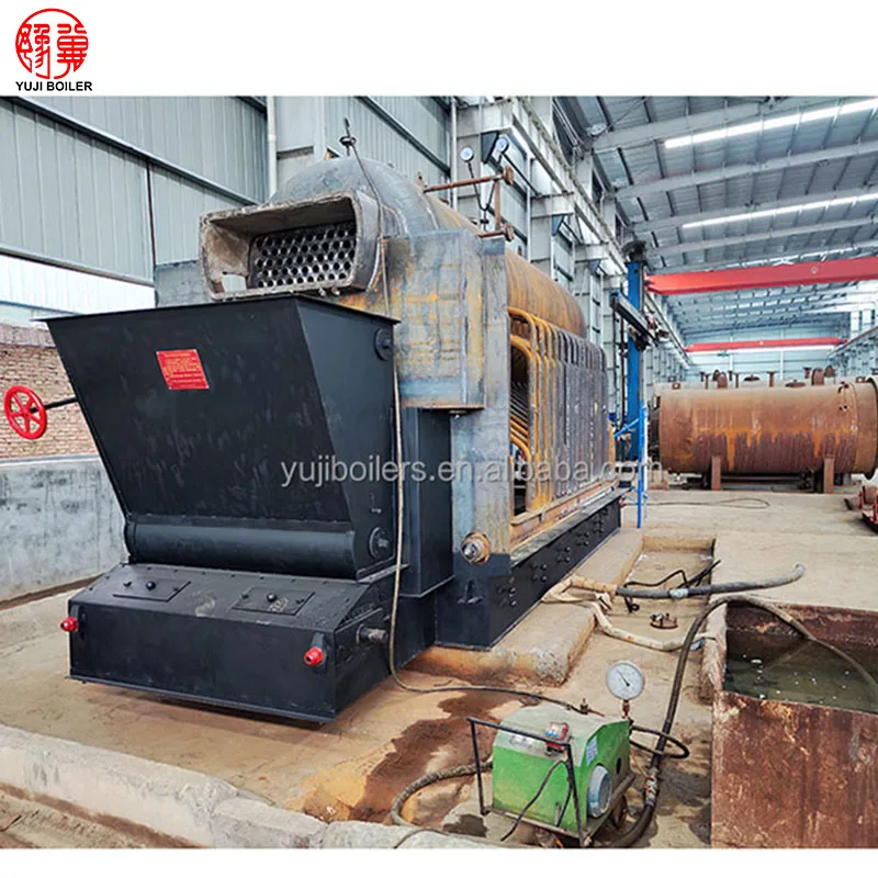 Horizontal Industrial 1-8Ton Dzl Coal Travelling Grate Stoker Steam Boiler