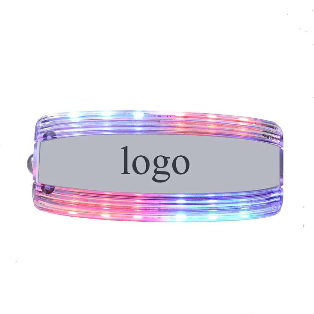 Мигающий наплечный фонарь, светодиодный перезаряжаемый аварийный фонарь, Дорожный Полицейский Фонарь