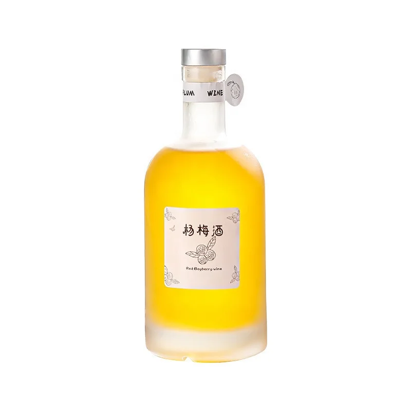100ml 200ml 375ml 500ml 750ml 1000ml Glass Bottles for Honey Sauces Fruit Juice wine Rum Gin Vodka