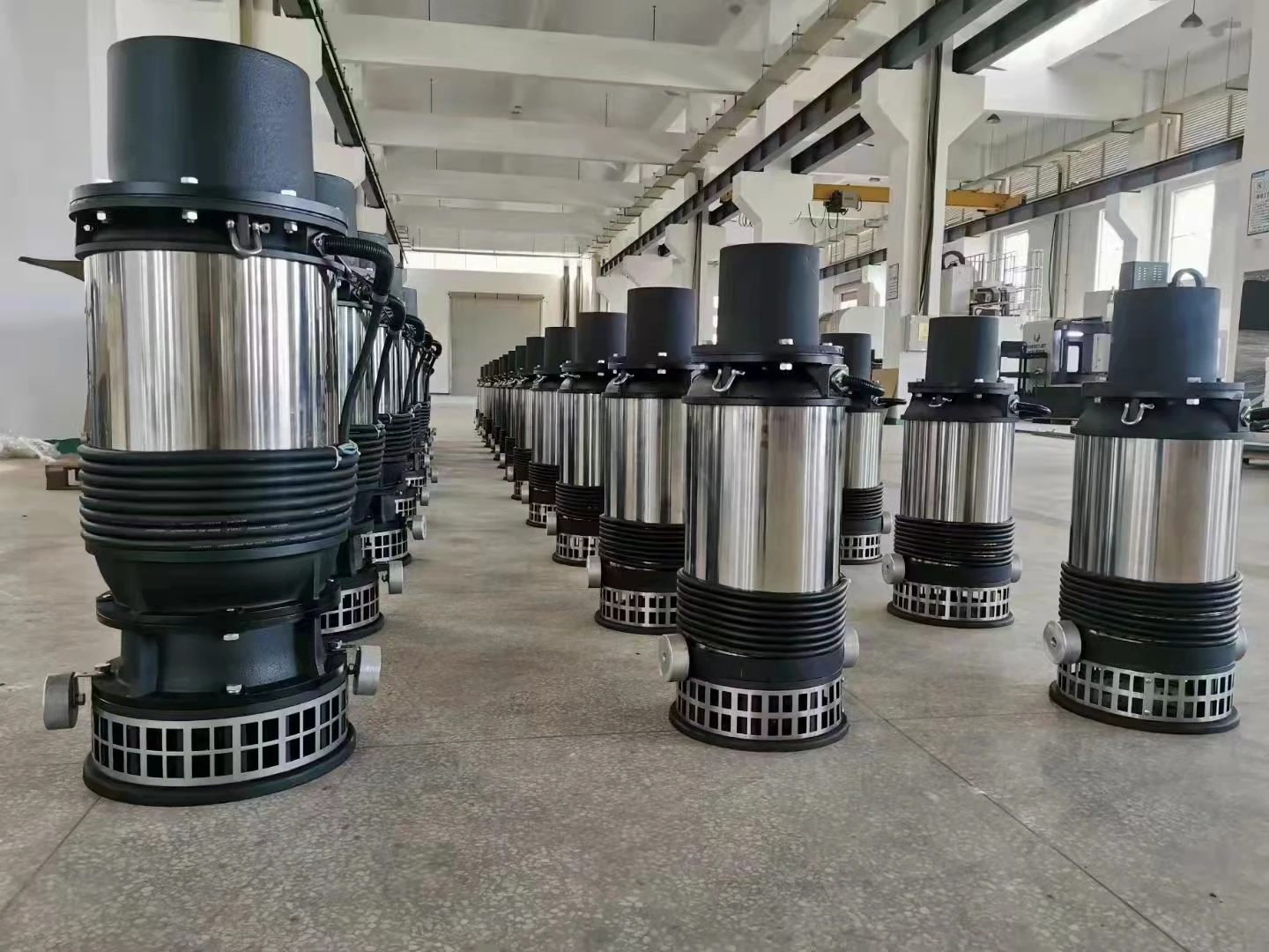 high efficiency large flow submersible water pump for fish shrimp 6-12 inch high volume submersible drain pump for landscape