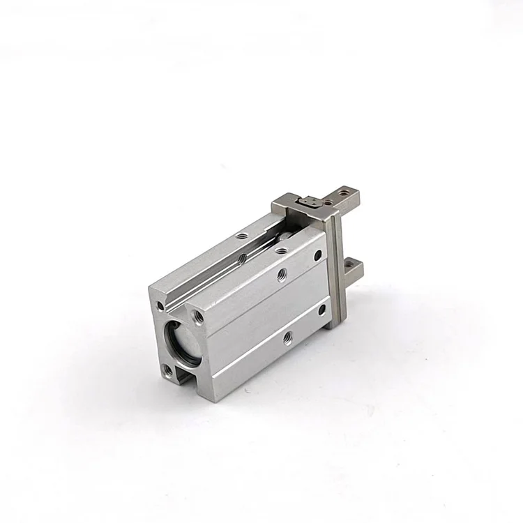 Pneumatic finger cylinder, Fulcrum open-close gripper