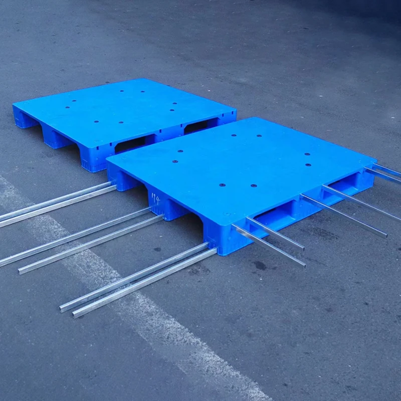 Export  industry storage heavy duty warehouse plastic pallet single sides plastic pallets